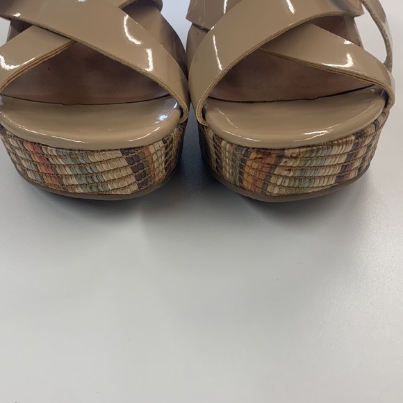 Ladies Size 9 K&M Summer Boho heels - Picture 4 of 8